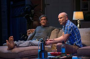 David Pasquesi and Greg Stuhr in Bruce Norris' THE QUALMS at Steppenwolf