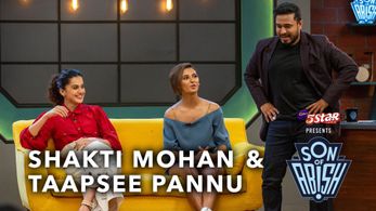 Shakti Mohan, Taapsee Pannu, and Abish Mathew in Son of Abish (2014)