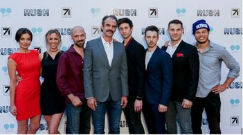 Actors Vlada Verevko, Aqueela Zoll, Ian Griffin, Steven Ogg, Mark Leslie Ford, Jeff Schine, Lou Ferrigno Jr., and Stephe
