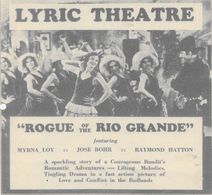 Myrna Loy, José Bohr, Florence Dudley, and Carmelita Geraghty in Rogue of the Rio Grande (1930)