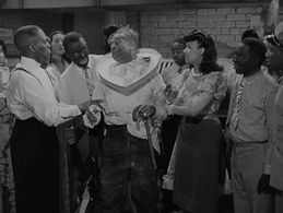 Lena Horne, Johnny Lee, F.E. Miller, Bill Robinson, Nick Stewart, and Dooley Wilson in Stormy Weather (1943)
