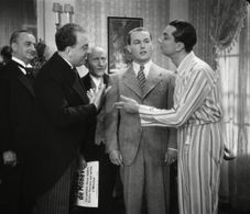Lucien Baroux, Pierre Brasseur, Jan Kiepura, and Charles Lamy in Tell Me Tonight (1933)