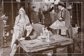 R. Henry Grey and Cleo Ridgely in Scotty Weed's Alibi (1915)