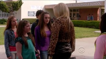 Ava Allan and Ari Graynor in Bad Teacher (2014)