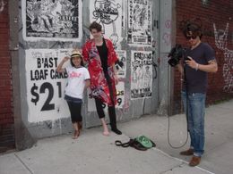 Eamon Fahey, Gemma Nha, and Leonardo Salerni in The Magic Hour (2012)