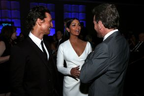 Matthew McConaughey, Bryan Cranston, and Camila Alves McConaughey