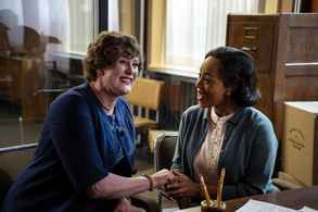 Sarah Lancashire and Brittany Bradford in Julia (2022)