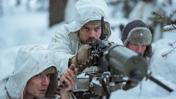 Joonas Saartamo, Max Ovaska, and Vincent Willestrand in Tuntematon sotilas (2018)