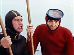 Nikolay Grinko and Valeriy Nosik in Tayna, izvestnaya vsem (1981)