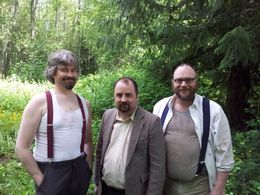 Robert Riedl and Scott C. Brown in Hidden (2012)