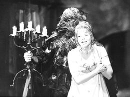 Vlastimil Harapes and Zdena Studenková in Beauty and the Beast (1978)