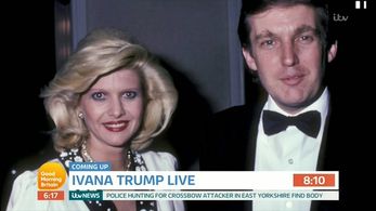 Ivana Trump and Donald Trump in Good Morning Britain (2014)