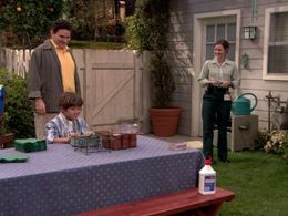 Sarah Bibb, Valente Rodriguez, and Luis Armand Garcia in George Lopez (2002)