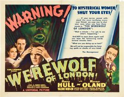 Valerie Hobson, Henry Hull, Lester Matthews, and Warner Oland in Werewolf of London (1935)