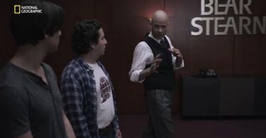 Dakota Shapiro, Oliver Cooper and Paul Rogic in Valley of the Boom (2019)