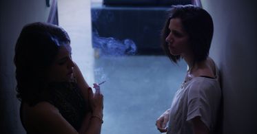 Ghadir and Raye Richards in The Playground (2017)