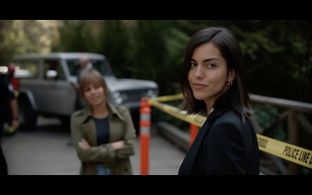 Vanessa Morgan and Veronica Long in Wild Cards (2024)