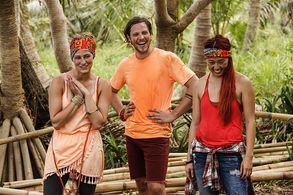 Mari Takahashi, Taylor Lee Stocker, and Jessica Figueroa in Survivor (2000)