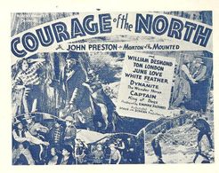 Jimmy Aubrey, Tom London, William Desmond, June Love, John Preston, James Sheridan, Dynamite the Horse, and Captain King