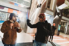 On the set of Planet Single 2 - 2018