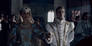 Olivia Chenery and Harry Jarvis in 'Queens'