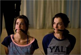 Ayelet Zurer and Dar Zuzovsky in Bnei Aruba (2013)