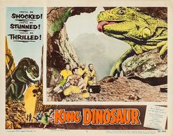William Bryant, Wanda Curtis, Patti Gallagher, and Douglas Henderson in King Dinosaur (1955)