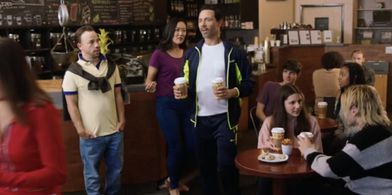 Justin Berti, Greg Roman, Vannessa Vasquez, and Raechel Wong in Divorce Bait (2022)