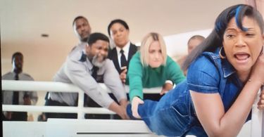 Rose Byrne, Tiffany Haddish, Marcus LaRon, and Stanley Aughtry in Like a Boss (2020)