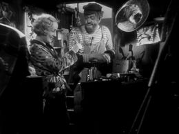 Dita Parlo and Michel Simon in L'Atalante (1934)