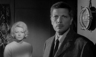 Christine Fabréga and Pierre Zimmer in Le Deuxième Souffle (1966)