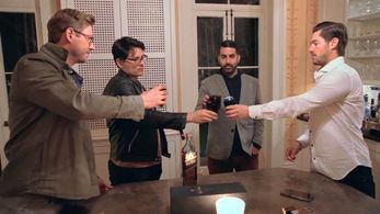 Austen Kroll, Rod Razavi, Rodrigo Reyes, and Craig Conover in Southern Charm: The Naked Truth (2023)