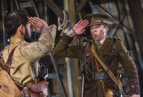 Jassa Ahluwalia as Thomas Dixon-Wright in play WIPERS (World Premiere)