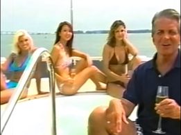 George Hamilton and Michelle Chin