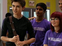 Jamie Bloch, Spencer Macpherson, and Amir Bageria in Degrassi: Next Class: #YesMeansYes (2016)