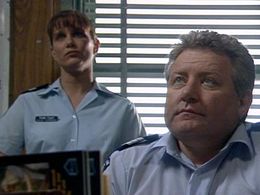 Dale Stevens and John Wood in Blue Heelers (1994)