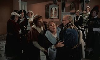 Laurence Olivier, Pamela Brown, Alec Clunes, Dan Cunningham, Cedric Hardwicke, Helen Haye, Clive Morton, Laurence Naismi