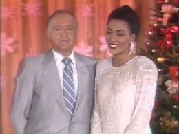 Bob Hope and Florence Griffith Joyner in Bob Hope's Jolly Christmas Show (1988)
