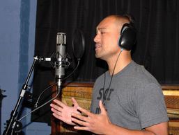 Recording for BROKEN: A MUSICAL in the role of STEVE