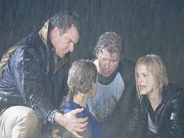 Gillian Alexy, Peter Hardy, Luke Jacobz, and Abi Tucker in McLeod's Daughters (2001)
