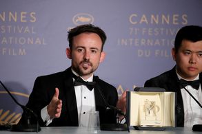 Palme D'Or Winner Charles Williams Cannes Press Conference