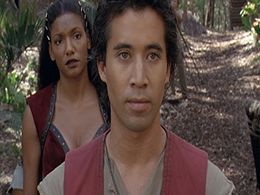 Marjean Holden and Jackson Raine