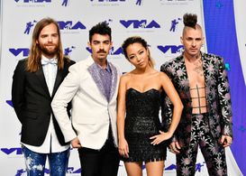Joe Jonas, Jack Lawless, Cole Whittle, DNCE, and JinJoo Lee