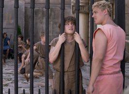 Louis as Barney in Plebs