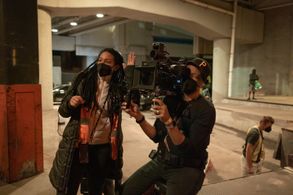 Dawn Wilkinson getting her shot right in her 