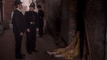 Yannick Bisson, Charlie Clements, and Janice Kingsley in Murdoch Mysteries (2008)