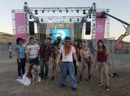 BTS from YouTubes “Night of the living dead”