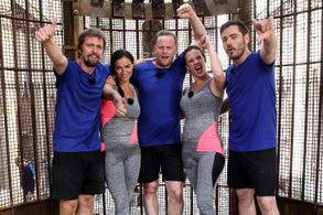 Jakub Prachar, Jan Dolanský, Vojtech Kotek, Kristýna Leichtová, and Hana Kynychová in Pevnost Boyard (2016)