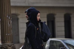 Pilar López de Ayala and Javier Drolas in Sidewalls (2011)