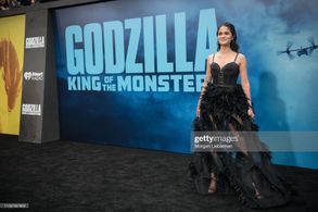 Danube Hermosillo arrives at the premiere Of Warner Bros. Pictures And Legendary Pictures' 